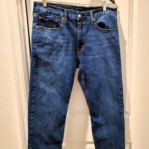 Levi 502 Men's Jeans, Blue, Size 34x29, low hip riders, worn only once